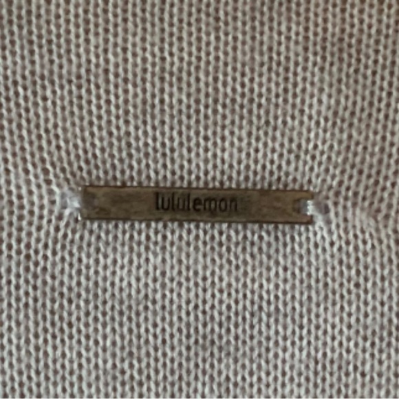 Lululemon Waterfall Open Front Cardigan Size 6 in Light Heather Grey - Picture 9 of 10